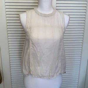 Cute Cream/off white Roxy top